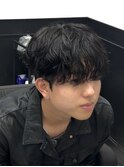 韓国シャドウパーマダウンパーマ