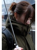 千葉駅オリーブグレーココアベージュ小顔