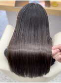 ロングヘアー 縮毛矯正 髪質改善 赤坂見附