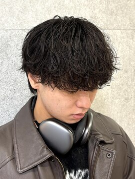 ビカムメンズヘアー 栄店(become men's hair) アイロンセット質感ライトパーマ