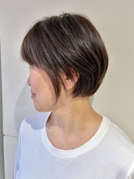 エンクス 天王町店(enx) 着物ヘア/ダークアッシュ/ミディアムレイヤーカット/天王町YS28