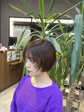 タオ(tao) ボルドー×ショート