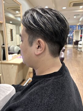 ヴィサージュジョイン(VISAGE join) フェード×かき上げスタイル