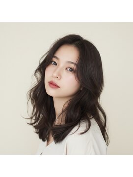 チャチャブラン(cha-cha Blanc) 大人韓国風くびれレイヤー×艶ブラウン