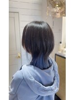 髪屋 紬&nbsp;インナーブルー