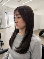 シム(sim)&nbsp;ローレイヤー　韓国前髪