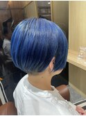 超ブルーヘア