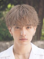 フィフス 大分(fifth)&nbsp;大分シャドウパーマメンズカットラウンドマッシュツーブロック