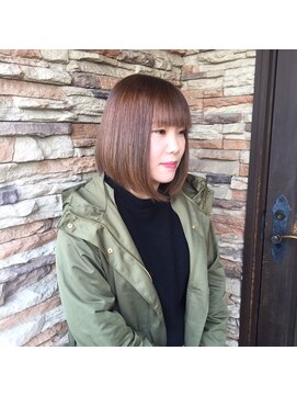 ボブビッシュ 東温店 ストレートボブ