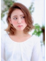 フォルテレイ 青山(FORTE Lei) 【FORTE青山/表参道】外国人風ヌーディーベージュ外ハネ耳掛け