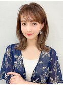 【ラルユーオープン記念】錦糸町松宮 ラベージュ 耳かけ 小顔