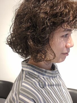 シアアオヤマ 表参道青山(SHEA aoyama) アレンジの為のハードパーマ/SHEA.aoyama【表参道】【白髪染め】