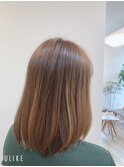 内巻きボブ