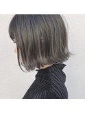 切りっぱなし外はねボブ