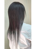 ヘアサロン スリーク(Hair Salon Sleek)&nbsp;毛先ブリーチ×ディープグリーン