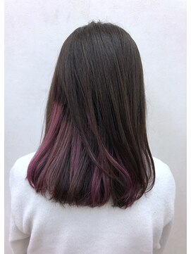 リアン 熊谷本店(Rien) ピンクインナーカラー☆