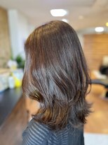 アークスヘアー&nbsp;大人かわいい無造作カール☆外ハネ×ふんわり愛されミディ