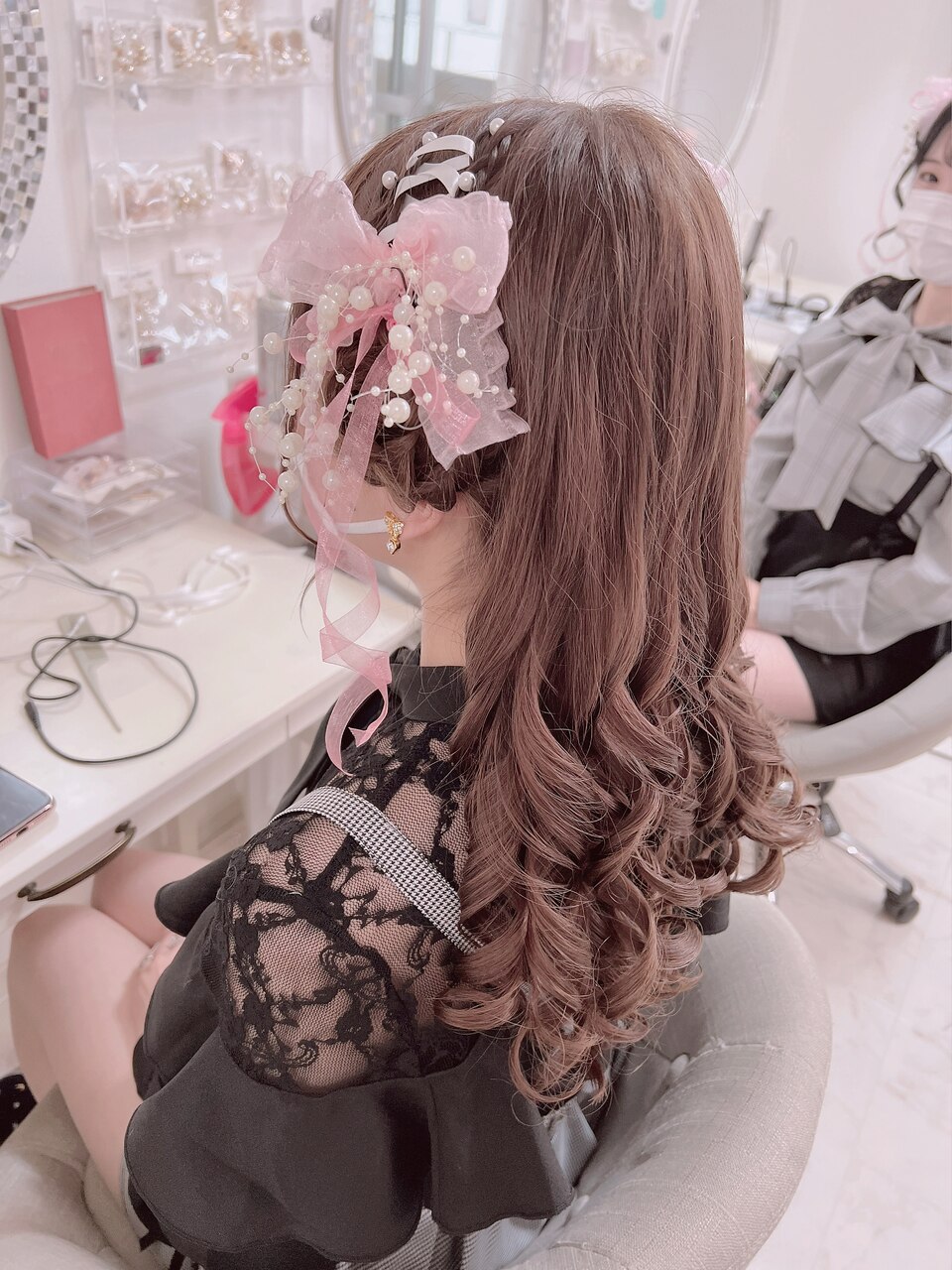 ライブヘアセット【大阪梅田茶屋町ヘアセット専門店Achieve m+