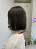 ぱつっとボブ ハッシュボブ