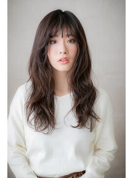 カバーヘア イヴ 戸頭店(COVER HAIR EVE) 暖色系カラーくせ毛風リラックスウェーブ305Z戸頭20代30代40代