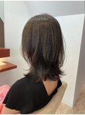 くびれ外ハネミディアム