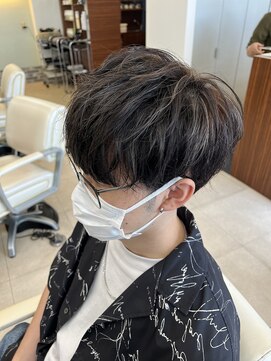ヘアーアンドエステ ハラダ 滝ノ水店(Hair&Esthe Harada) メンズハイライト