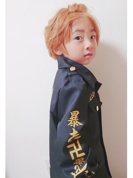 ランプヘアー(LAMP HAIR) ブリーチWカラー×GMTスピエラパーマ