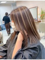 ブラウン(Brown)&nbsp;コントラストハイライト