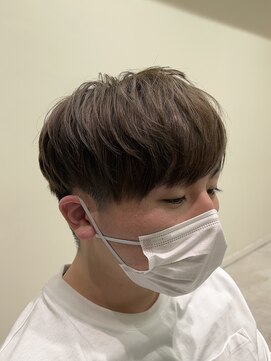 スタイル 茅ケ崎(STYLE) 【平山 明樹】お洒落ミルクティーベージュ+メンズ似合わせカット