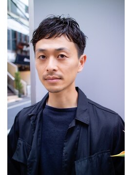 ボンド 三軒茶屋(Bond) 大人ショート×オン眉バング【三軒茶屋 メンズカット】