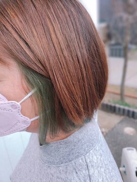 ヘアーナチュレ ラ フルール(HAIR NATURE La Fleur) 大人気！インナーカラー