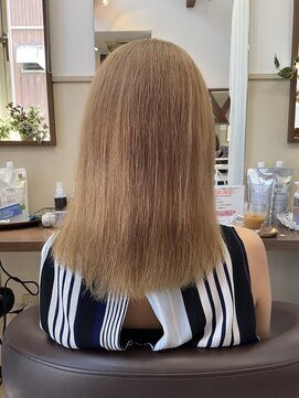 コアフィールフィス(COIFFURE fils) 新規お得クーポンあり【見附　今町】ハイトーンベージュ