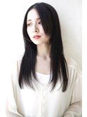 ナチュラル艶髪ストレート[髪質改善/江坂/縮毛矯正]
