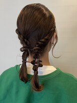 六本木美容室 西麻布店 ヘアセット◎ポコポコヘアアレンジ