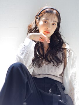 ユニカバイミリー(unica by milly) 【unica緑地公園】大人可愛いゆるふわウェーブシースルーバング