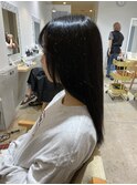 前髪/マチルダボブ/ピンクベージュ/インナーグレージュ/暗髪