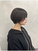 ハンサムショート/前髪なしショート/20代30代40代50代/代官山