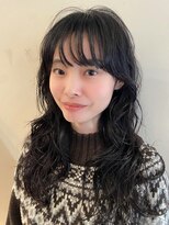 ノエル(NOEL) マッシュロングウルフ×ニュアンスパーマ