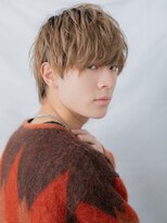 モッズヘア メン 新所沢店(mod's hair men)&nbsp;ハイトーンカラーのカジュアルツイスパマッシュヘアa新所沢