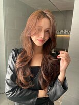 ザシェノンアオヤマ(THE CHAINON AOYAMA)&nbsp;くびれヘア／韓国ヘア/チョコレートブラウン