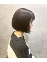 マル ニシノミヤ(MAR.co)&nbsp;ミニボブグレージュ