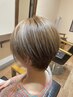 【平日限定女性人気NO.1】カット+カラー＋ファイバートリートメント￥11000