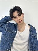 韓国マッシュ/シースルーコンマヘア