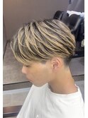 メンズバレイヤージュ 外国人風