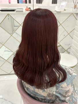 リルミー(Lilme) ブリーチなし色落ちも可愛いピンクカラー*まゆ