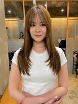 フリーラ 京都河原町三条店(freera)&nbsp;オリーブベージュ/顔まわりレイヤー