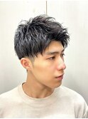 20代30代メンズビジネスショートスタイル/短髪/黒髪