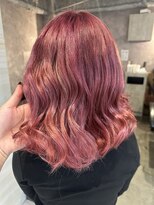 エルバイラビス 大宮(elu by lovis)&nbsp;《HIna》ブリーチオンカラー/ピンクラベンダー