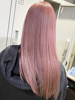 ムク 横浜店(muku)&nbsp;ミルクティーベージュダブルカラーケアブリーチインナーカラー