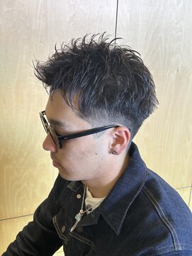 ニアウ 伊勢崎連取店(Niau) 波巻きスパイラルパーマツイストスパイラルパーマシャドウパーマ